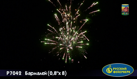 Батарея салютов Русский фейерверк Бармалей P7042