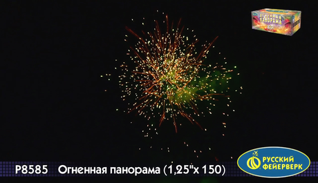 Батарея салютов Русский фейерверк Огненная панорама P8585