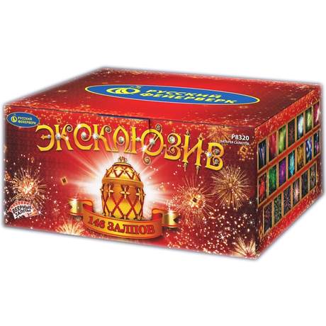 Батарея салютов Русский фейерверк Эксклюзив P8320
