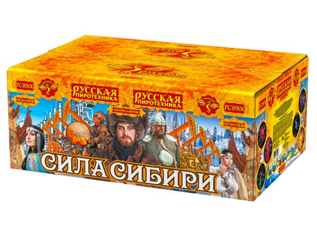 Батарея салютов Русская пиротехника СИЛА СИБИРИ