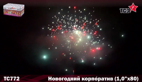 Батарея салютов ТСЗ Новогодний корпоратив ТС772