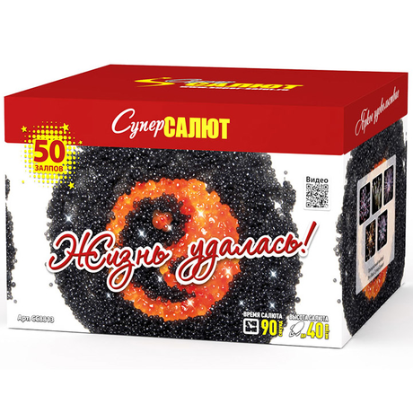 Батарея салютов СуперСалют Жизнь удалась СС8813