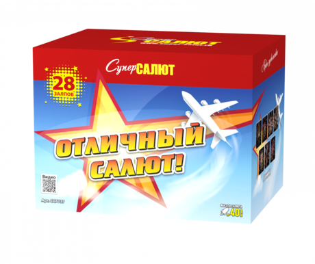 Батарея салютов СуперСалют Отличный салют СС7737