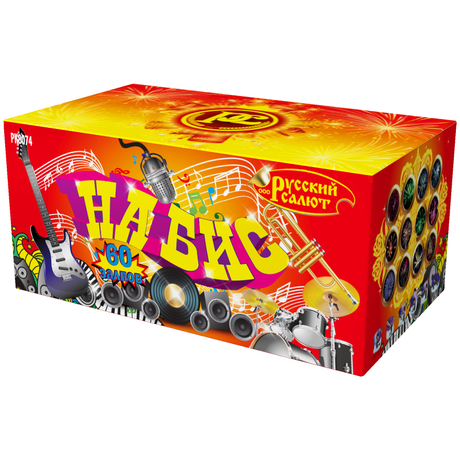Батарея салютов Русский Салют  На Бис РК8074