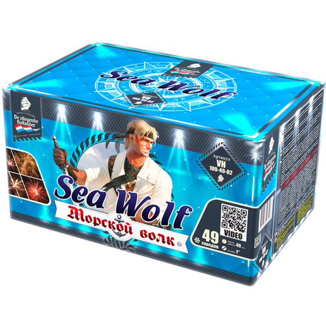 Батарея салютов De Vliegende Hollander  Морской волк VH100-49-02