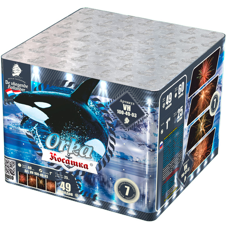 Батарея салютов De Vliegende Hollander  Косатка VH100-49-03