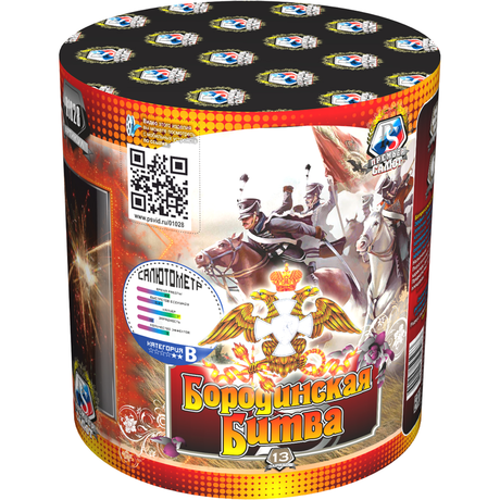 Батарея салютов Премьер салют Бородинская битва 01028