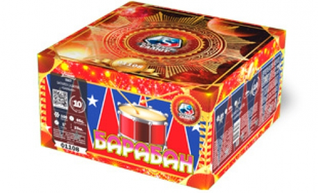 Батарея салютов Премьер салют Барабан 01108