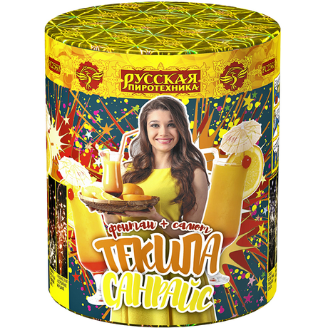 Батарея салютов Русская пиротехника Текила Санрайз РС2563