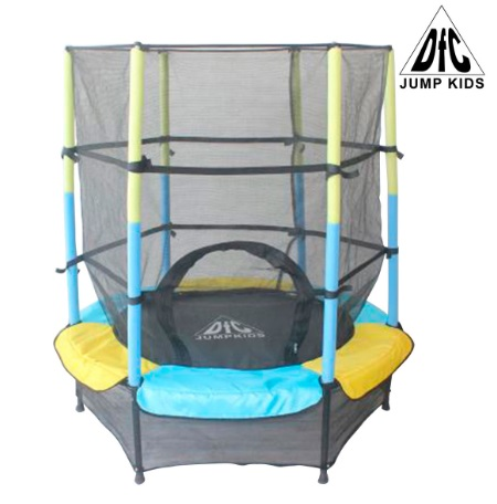 Батут DFC  JUMP KIDS 55 желтый/синий