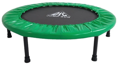Батут DFC  JUMP SUN 36 зеленый, без сетки 