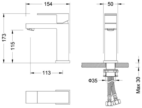 Смеситель Timo Selene 2061/00F хром