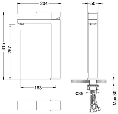 Смеситель Timo Selene 3061/00F хром