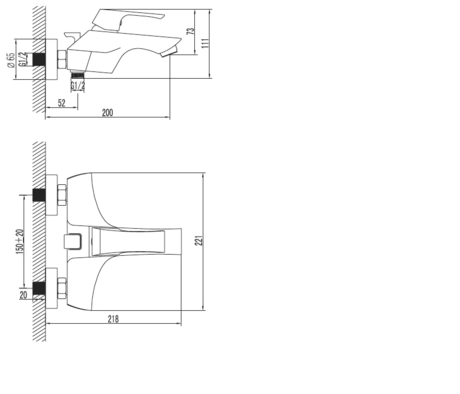 Смеситель Lemark Unit LM4502C