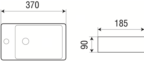 Раковина WELTWASSER  AISBACH 5092L 