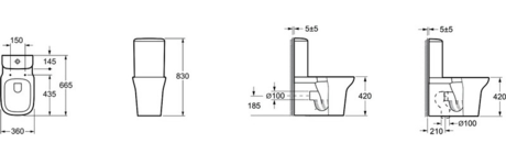 Унитаз Grossman  Classic GR-N3012C