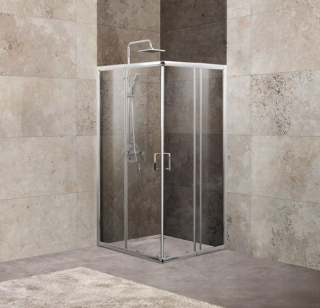 Душевое ограждение BelBagno UNIQUE-A-2-85/100-P-Cr