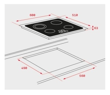 Варочная панель Teka  TZ 6415