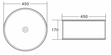 Раковина BelBagno BB1383